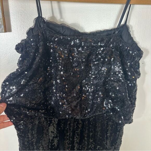 JAY GODFREY Black BIDIAK Sequin Embellished Tank Blouson Slim Pant
Jumpsuit - Picture 7 of 8